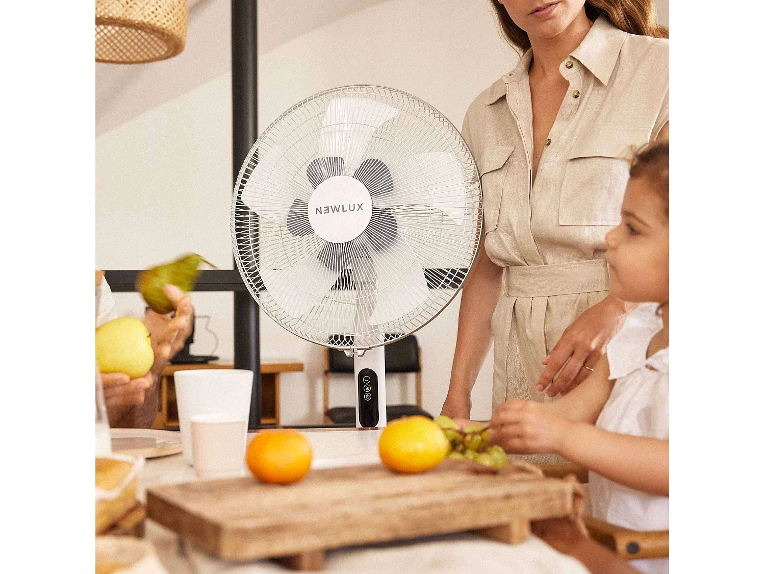 Ventilador de Pie  Smart W1050 Blanco - Newlux