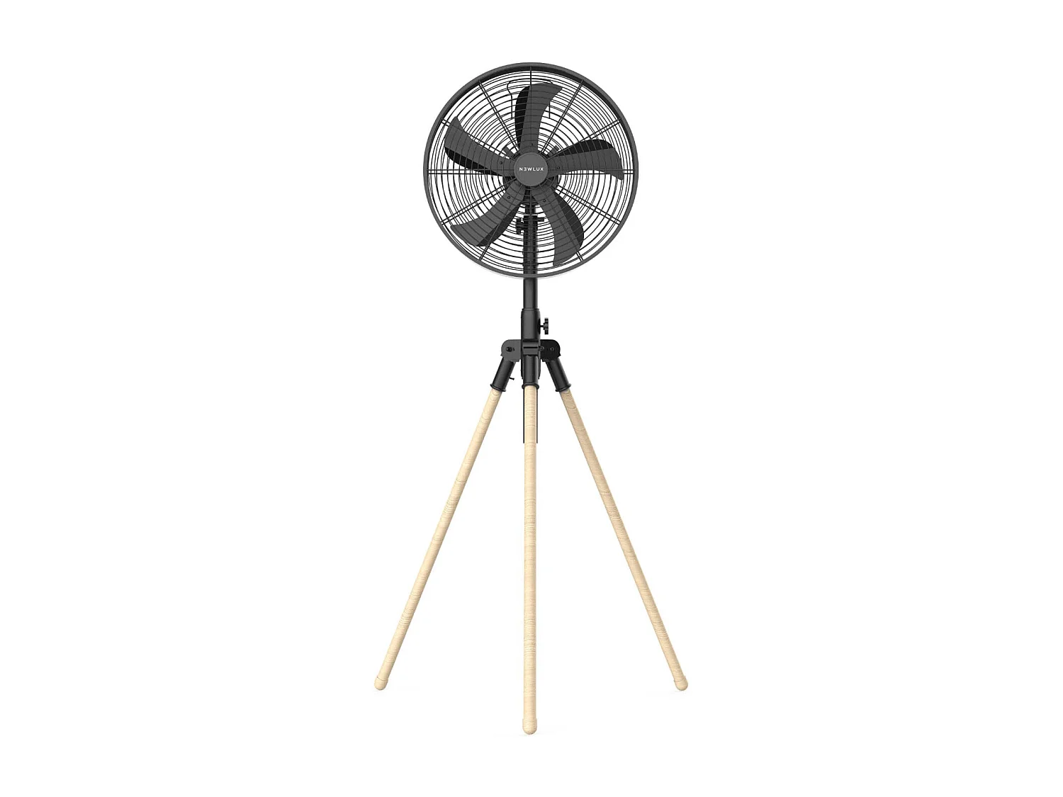 Ventilador de Pie  Tripod W3050 Negro - Newlux