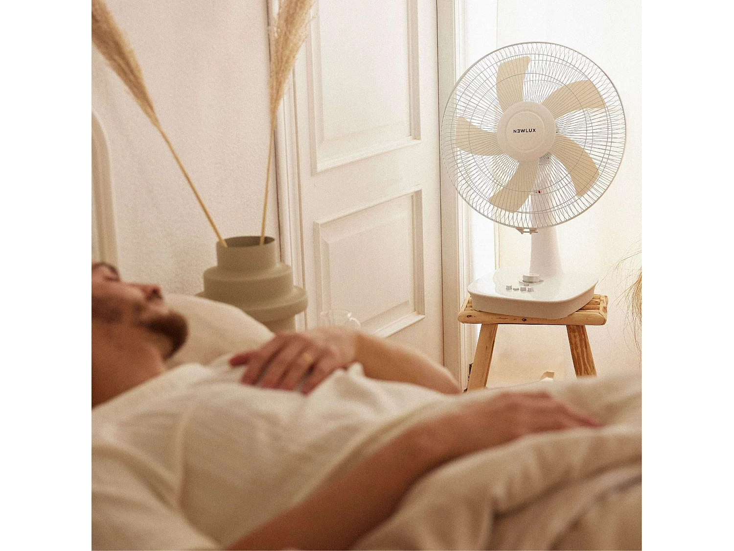 Ventilador de Sobremesa  Desk W500 Blanco - Newlux