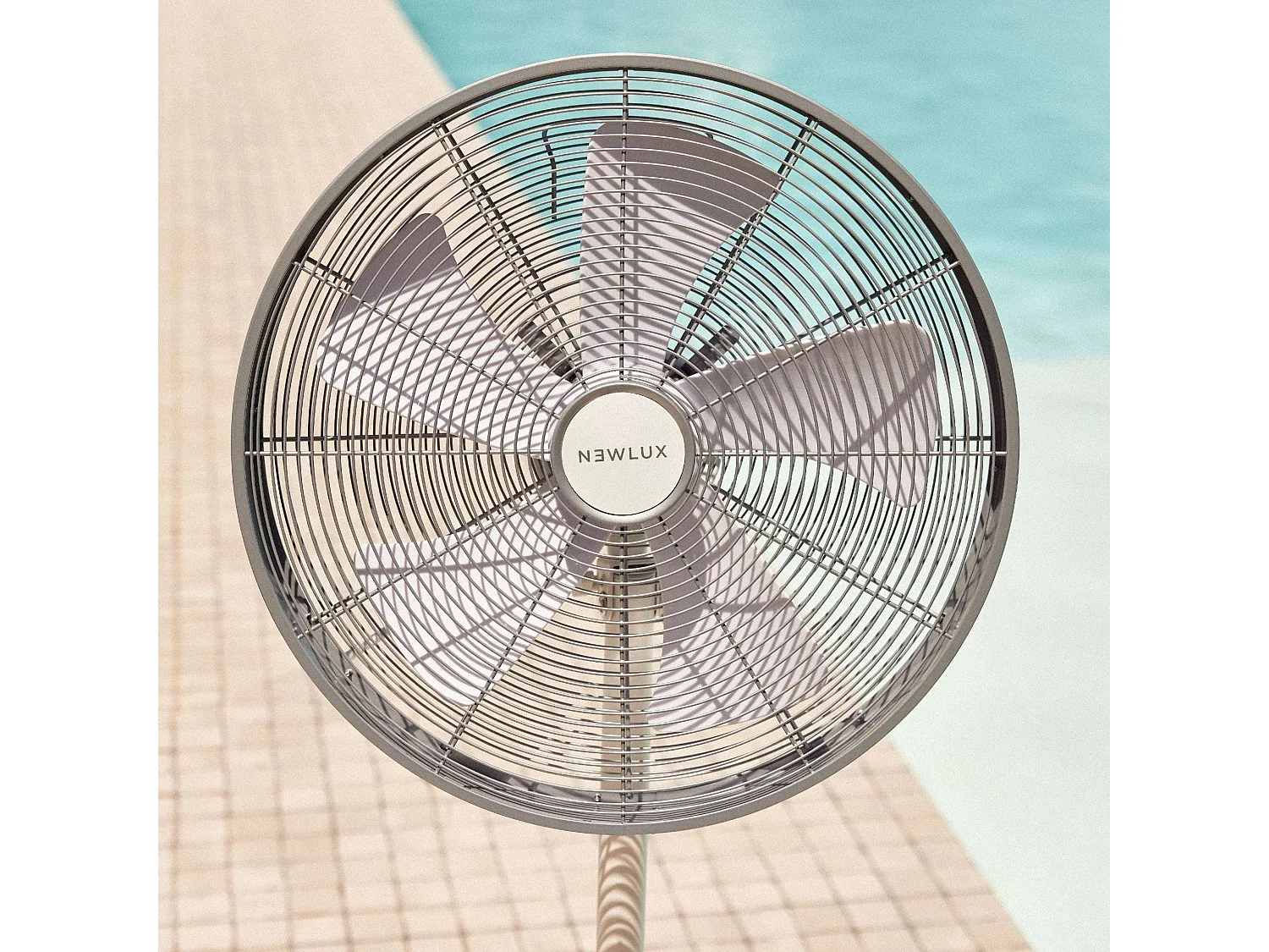 Ventilador de Pie  Smart 5 W1250 Blanco - Newlux