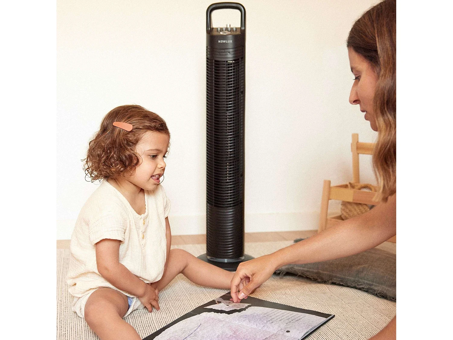 Ventilador de Torre  W80 Negro - Newlux