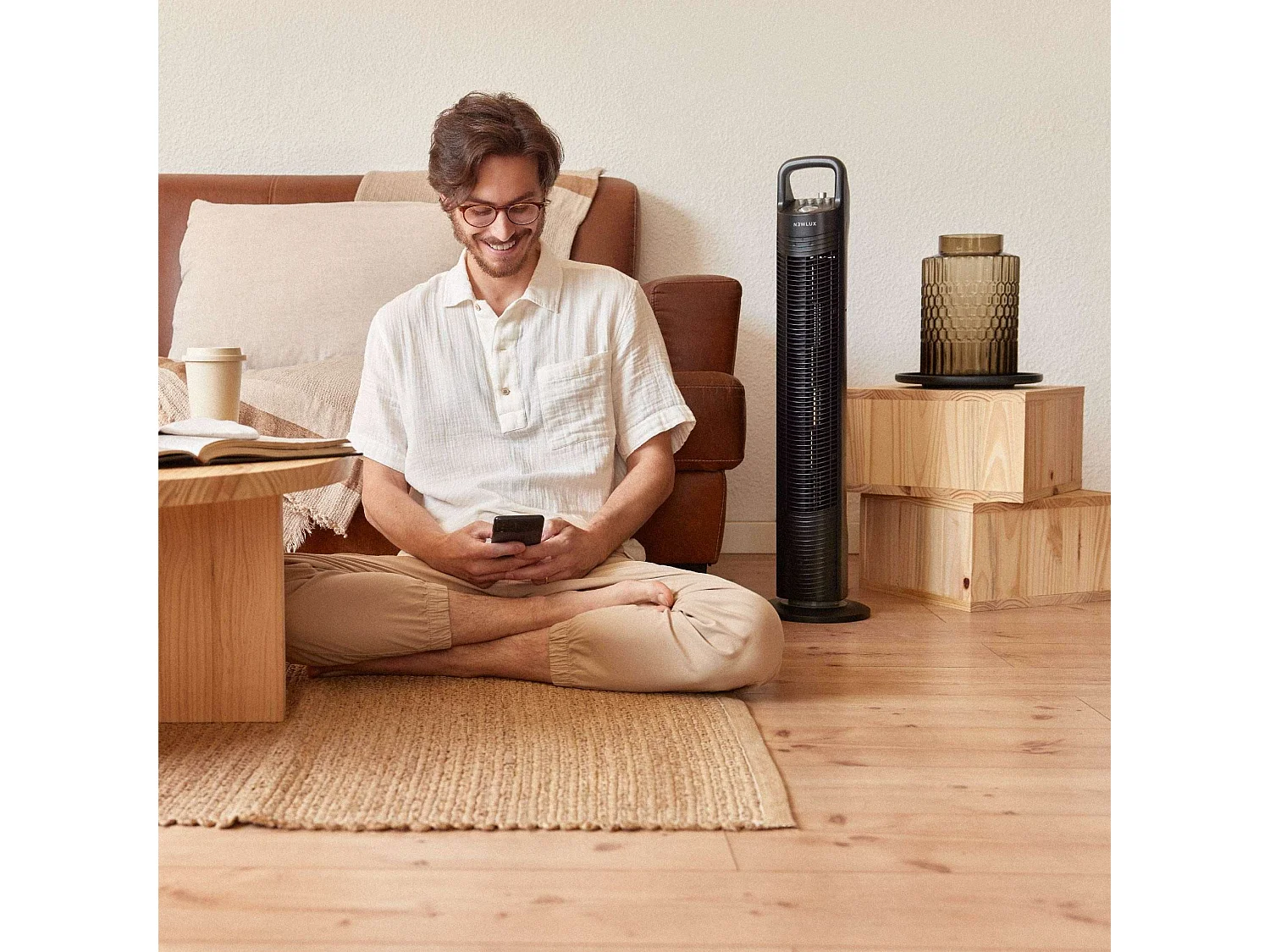 Ventilador de Torre  W80 Negro - Newlux