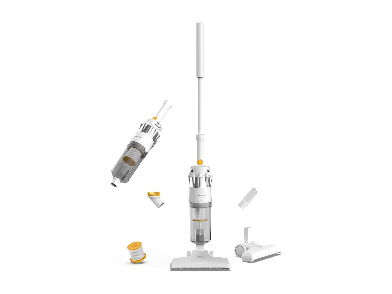 Aspirador Escoba  InfinityPower V900 Blanco - Newlux