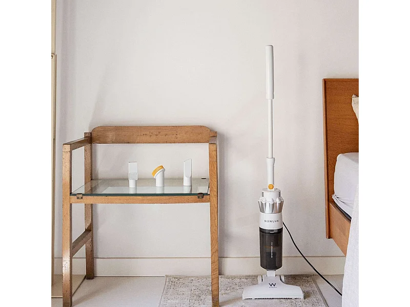 Aspirador Escoba  InfinityPower V900 Blanco - Newlux