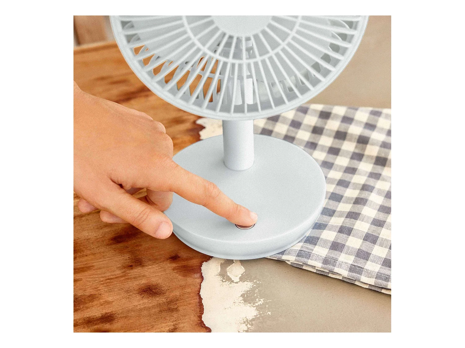 Ventilador de Sobremesa  USB Desk W300 Azul - Newlux