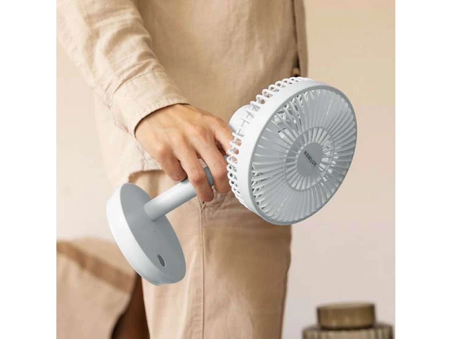 Ventilador de Sobremesa  USB Desk W300 Azul - Newlux