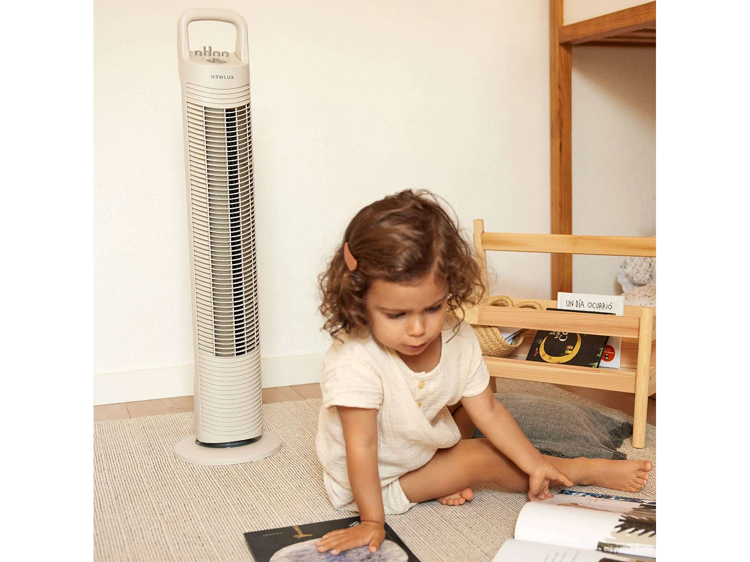 Ventilador de Torre  W80 Blanco roto - Newlux