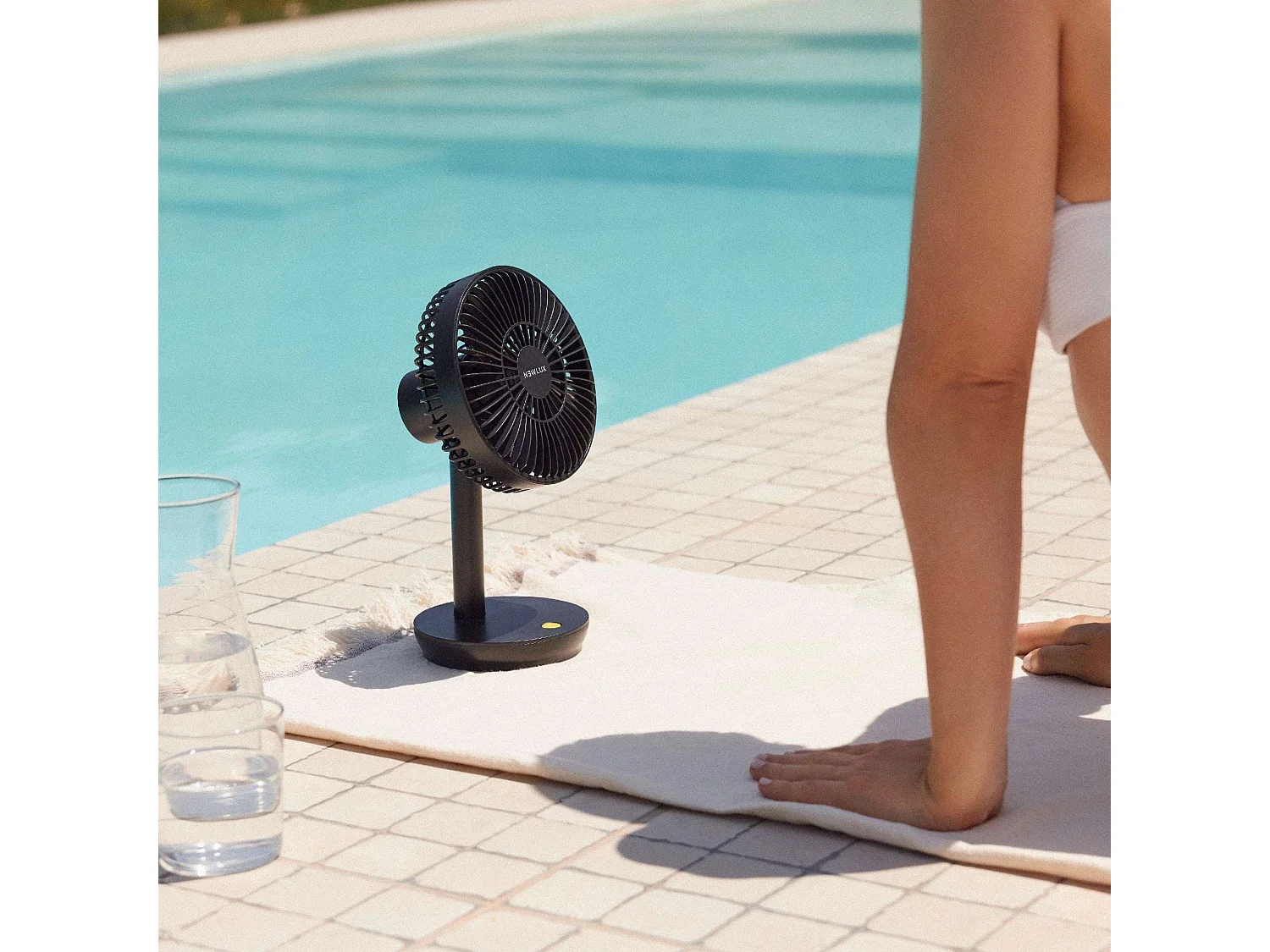 Ventilador de Sobremesa  USB Desk W300 Negro - Newlux