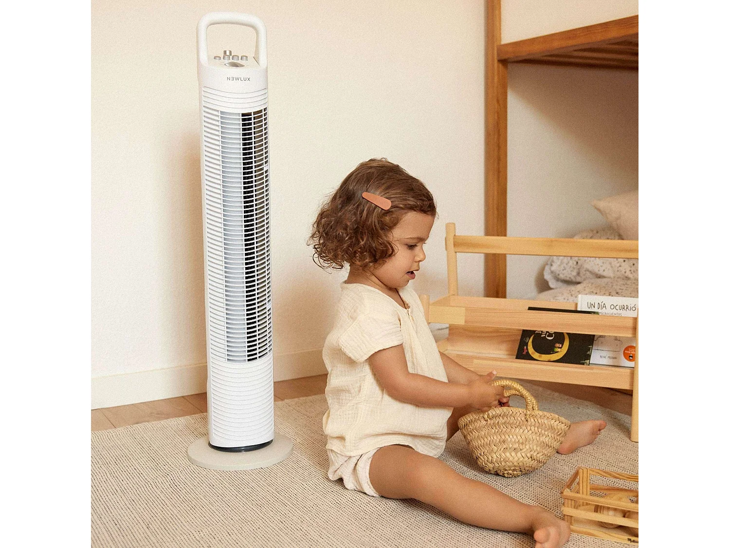 Ventilador de Torre  W80 Blanco - Newlux