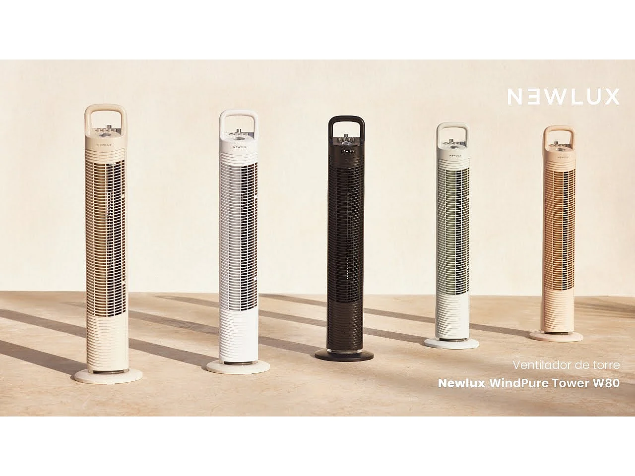 Ventilador de Torre  W80 Blanco - Newlux