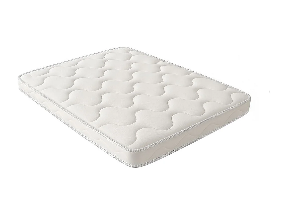 Canapé d'angle convertible express 4 places AGATHE couchage quotidien 140x190cm en velours côtelé beige - Matelas 13cm