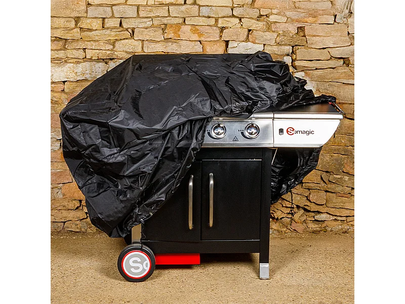 Afdekking L 165 x B 63 x H 90 cm voor barbecue