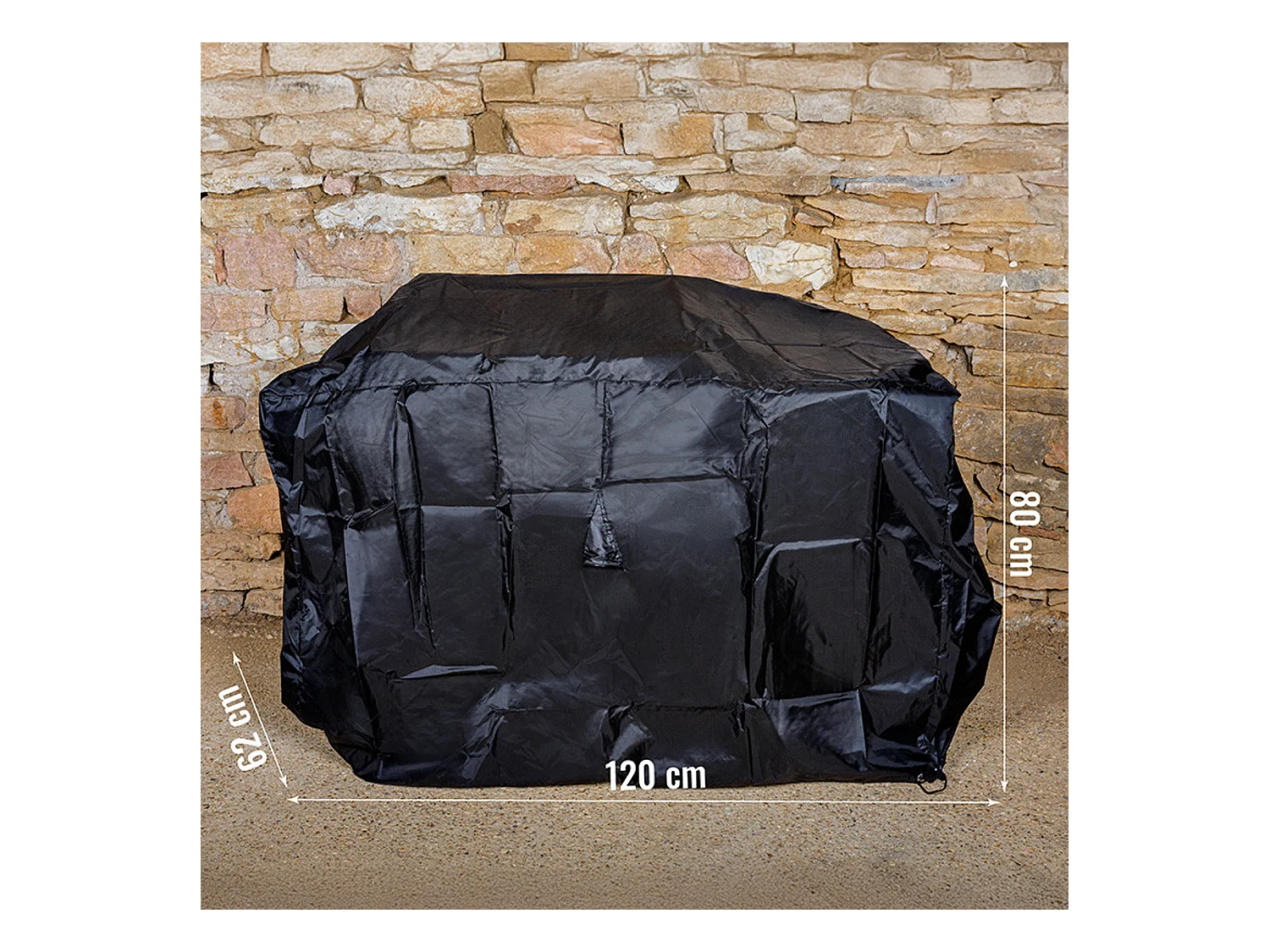 Housse L 120 x l 62 x H 80 cm pour barbecue - SOMAGIC