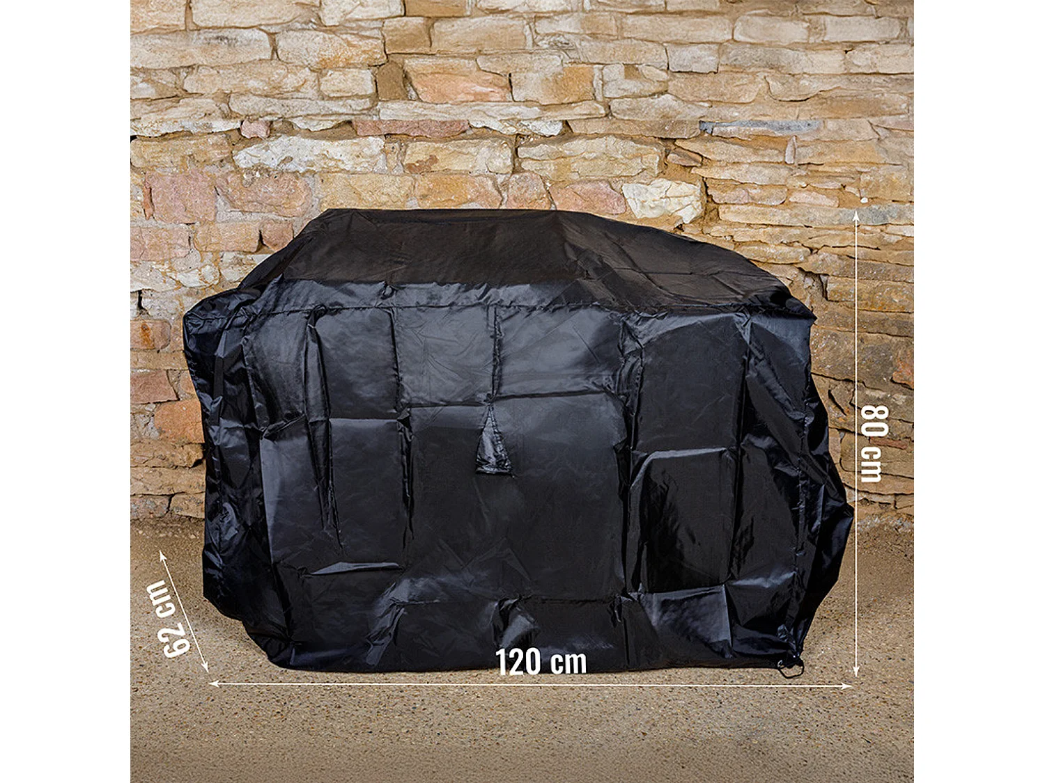 Housse L 120 x l 62 x H 80 cm pour barbecue - SOMAGIC