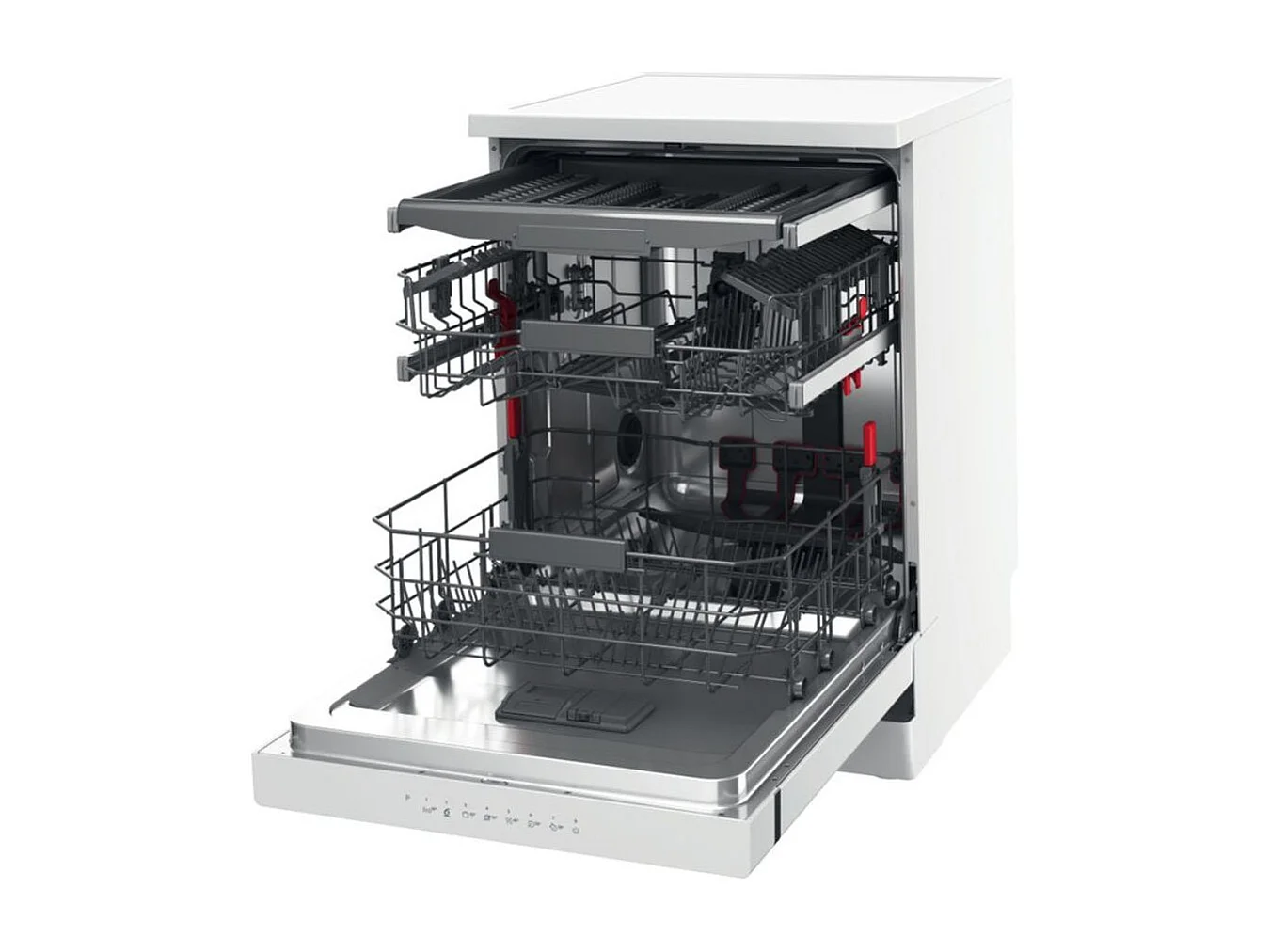 Lavavajillas Whirpool WFC3C33PF 14 servicios 8 programas D blanco 60 cm