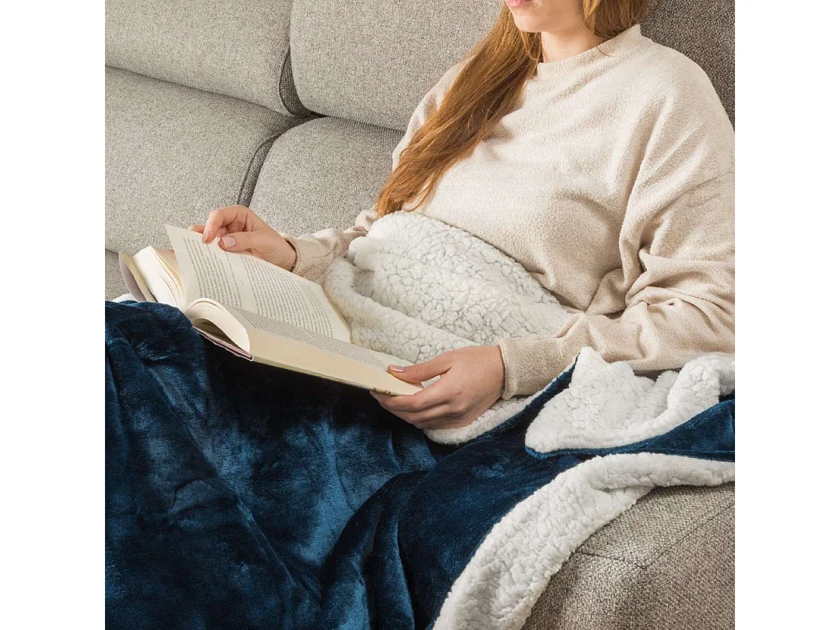 Manta   Azul Marino - Nalui