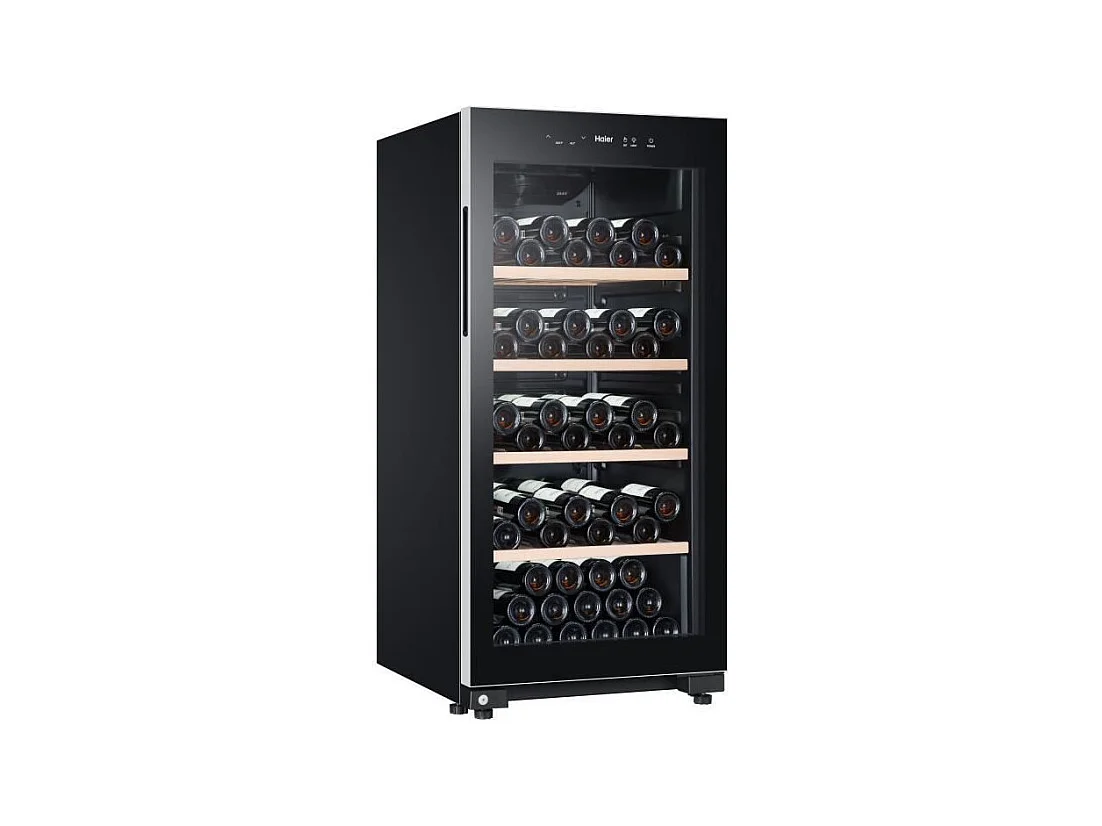 Haier HWS116GAE Cantinetta vino con compressore Libera installazione Nero 116 bottiglie