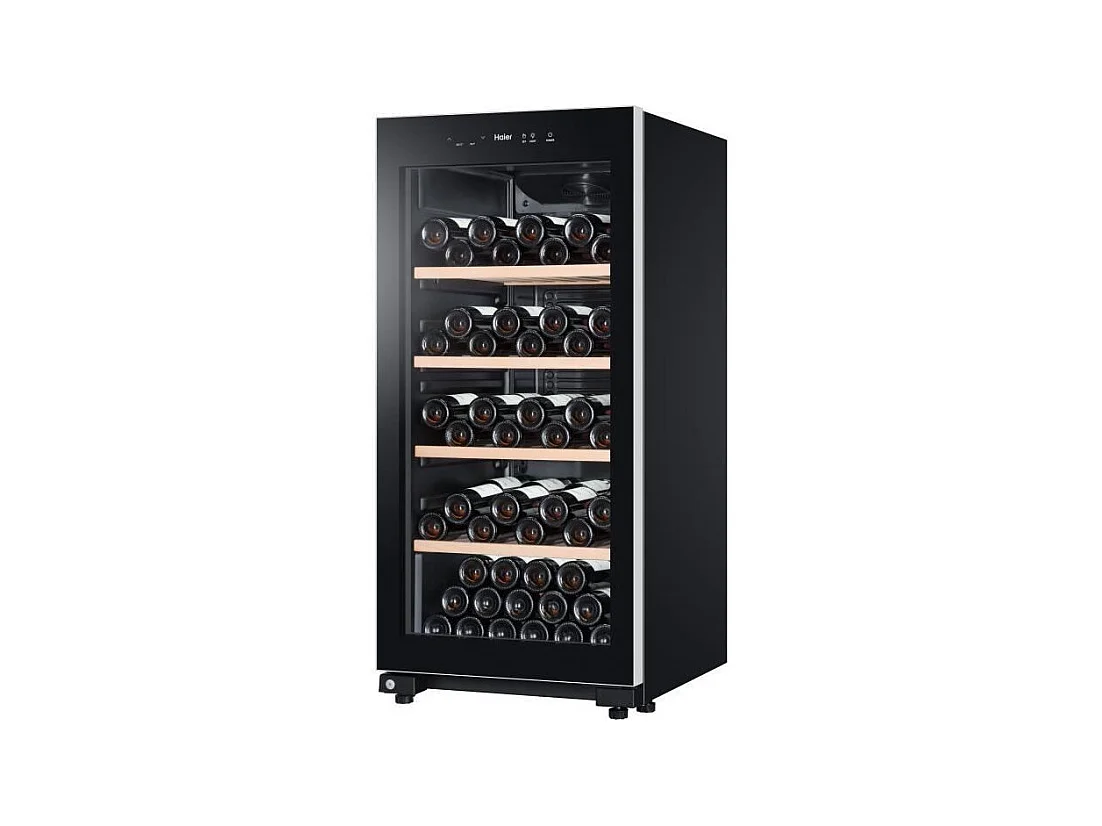 Haier HWS116GAE Cantinetta vino con compressore Libera installazione Nero 116 bottiglie