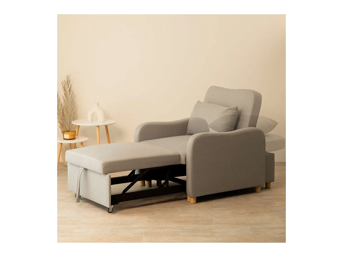 Sillón Cama  Buddy Gris - Nalui