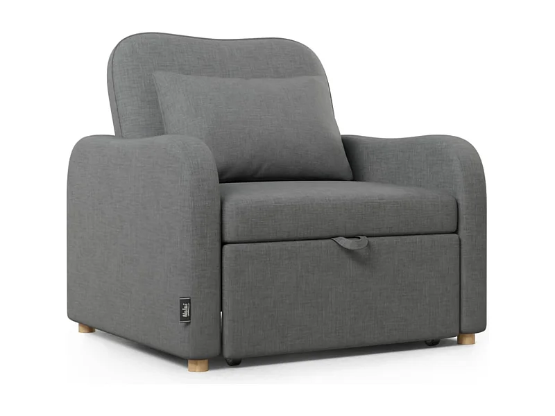 Sillón Cama  Buddy Gris Antracita - Nalui