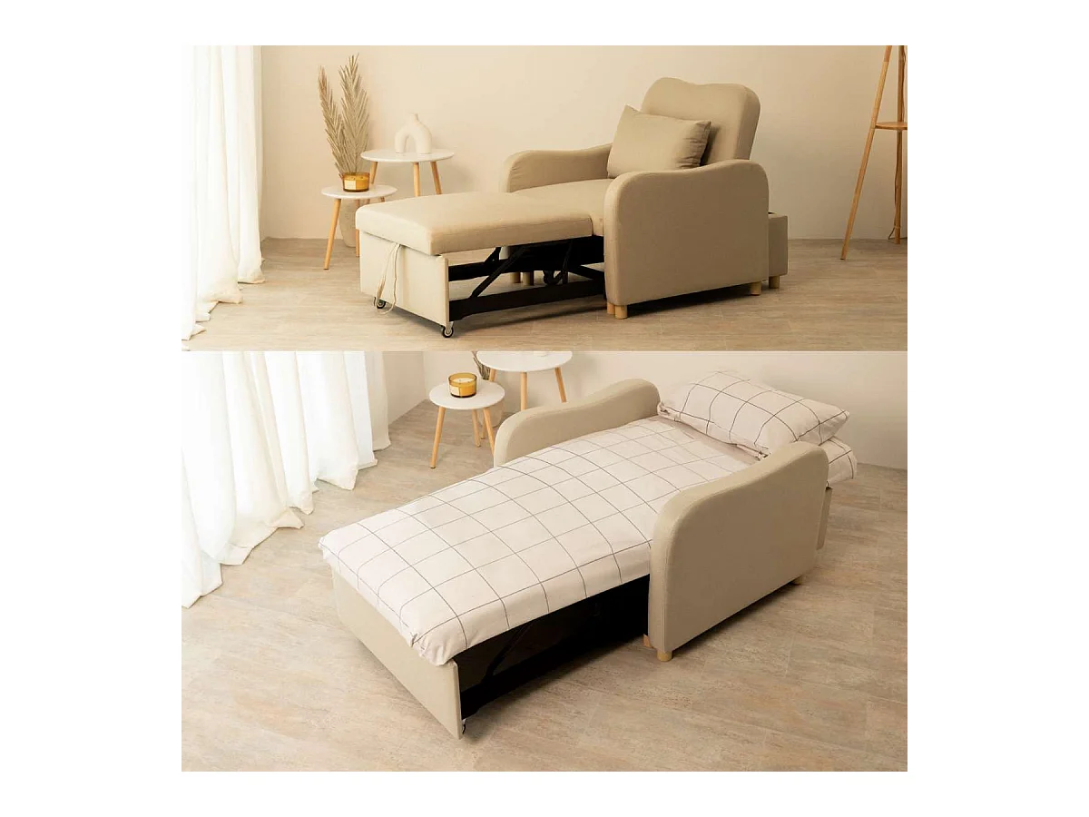Sillón Cama  Buddy Beige - Nalui