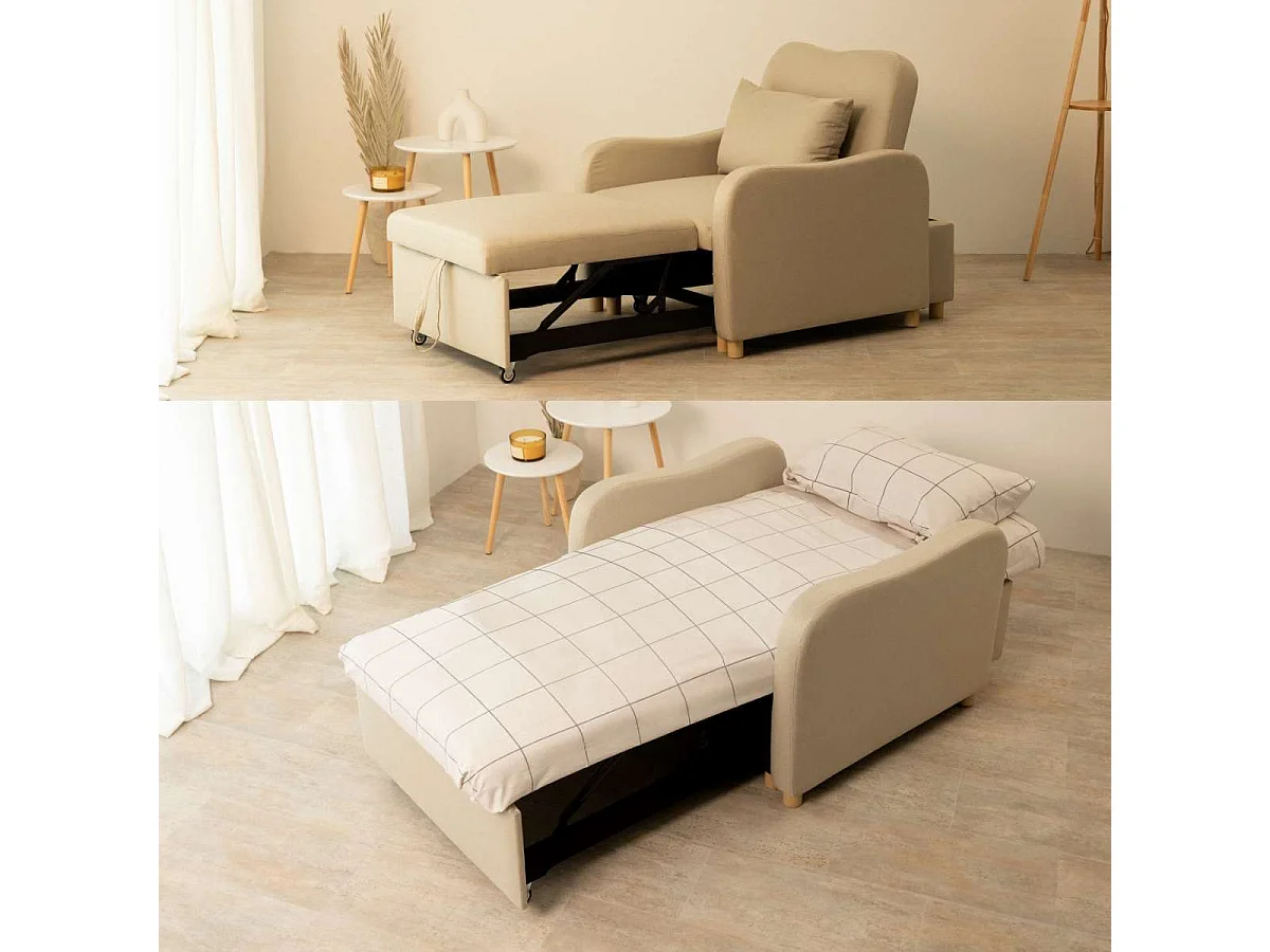 Sillón Cama  Buddy Beige - Nalui