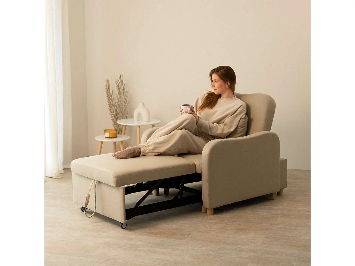 Sillón Cama  Buddy Beige - Nalui