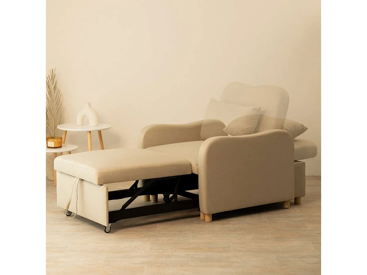 Sillón Cama  Buddy Beige - Nalui