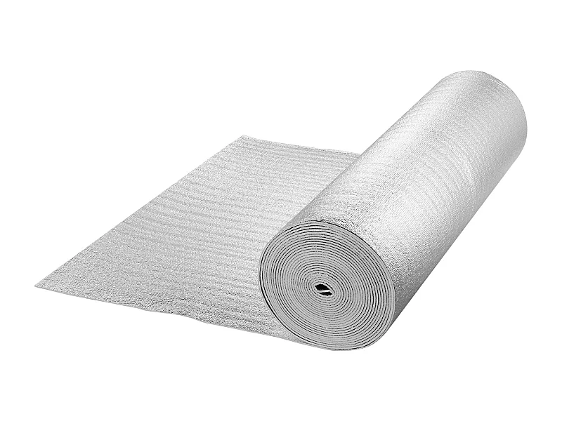 Rolo Isolante Refletivo Duplo SucceBuy com Núcleo de Espuma e Barreira Radiante de 122 CM x 1524CM