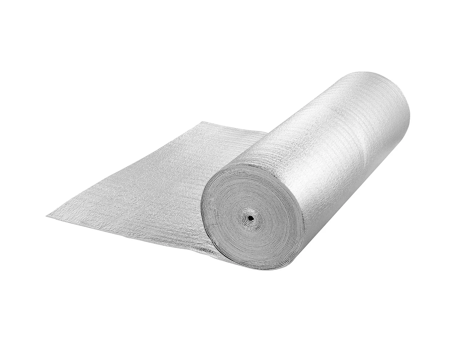 Rouleau Isolant Réfléchissant Double SucceBuy avec Noyau en Mousse et Barrière Radiante 122 CM x 3048 CM