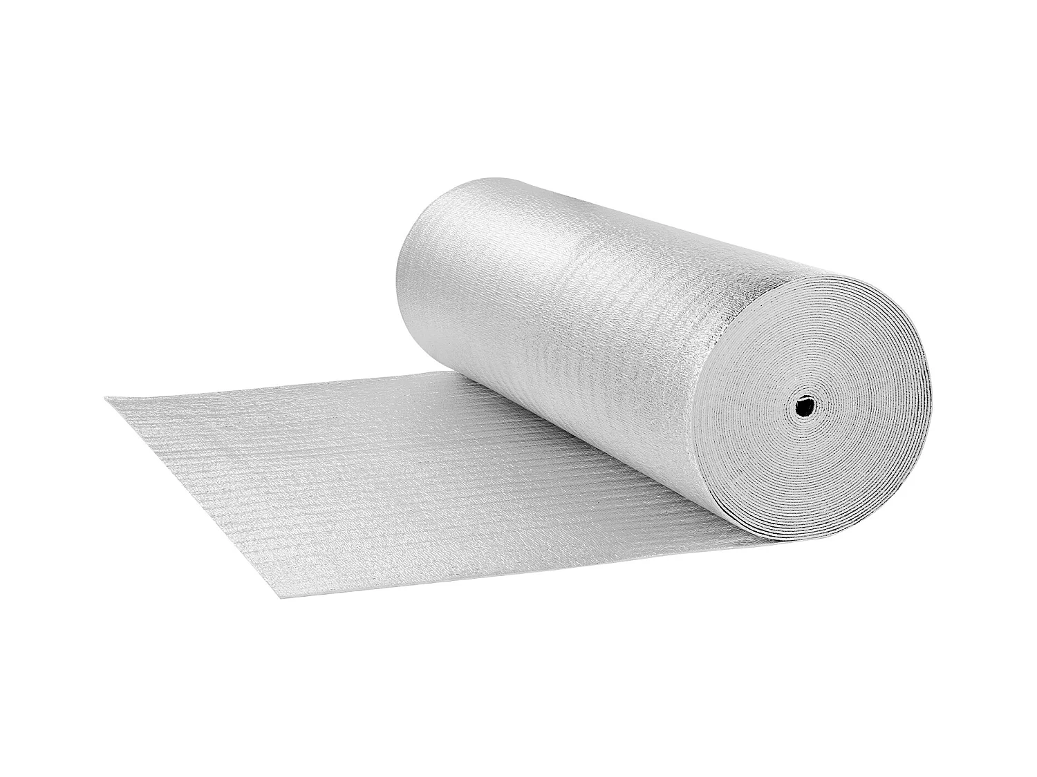 Rouleau Isolant Réfléchissant Double SucceBuy avec Noyau en Mousse et Barrière Radiante 122 CM x 3048 CM