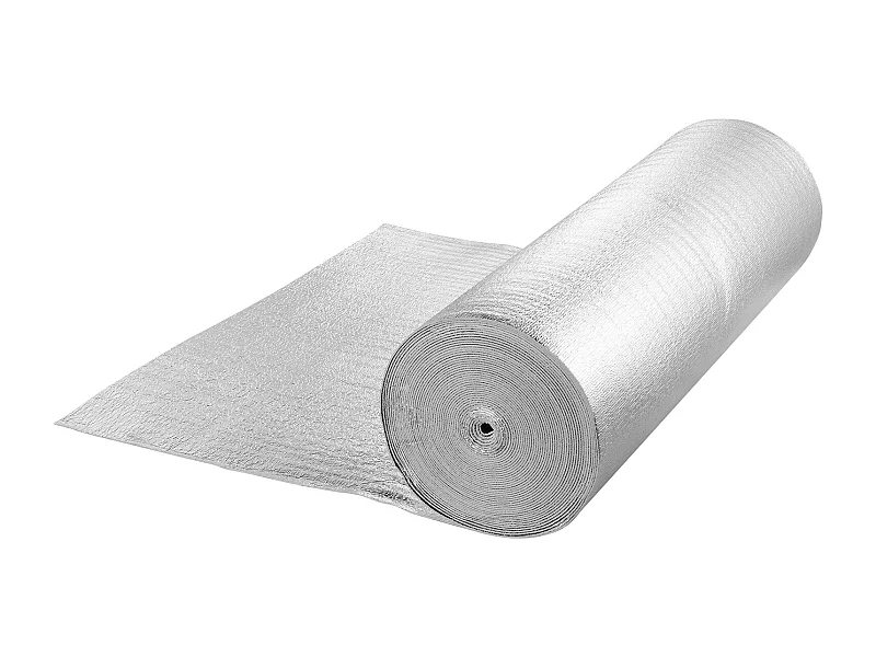 Rolo Isolante Refletivo Duplo SucceBuy com Núcleo de Espuma e Barreira Radiante 122 CM x 3048 CM