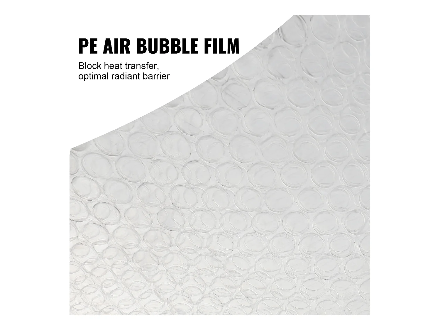 Rouleau Isolant Réfléchissant Double SucceBuy Film à Bulles d'Air Radiant 122 CM x 305 CM