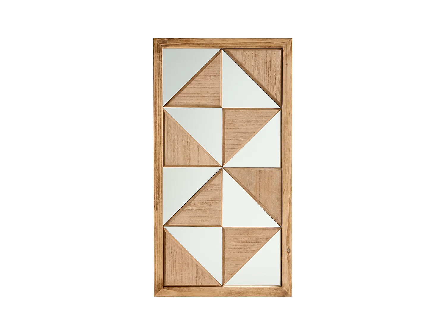 Décoration murale HIESVILLE Bois de sapin 75 cm Marron clair