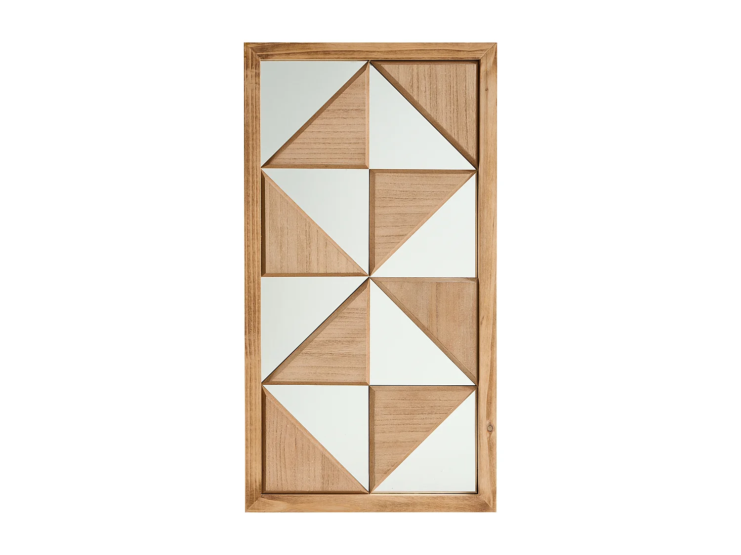 Décoration murale HIESVILLE Bois de sapin 75 cm Marron clair