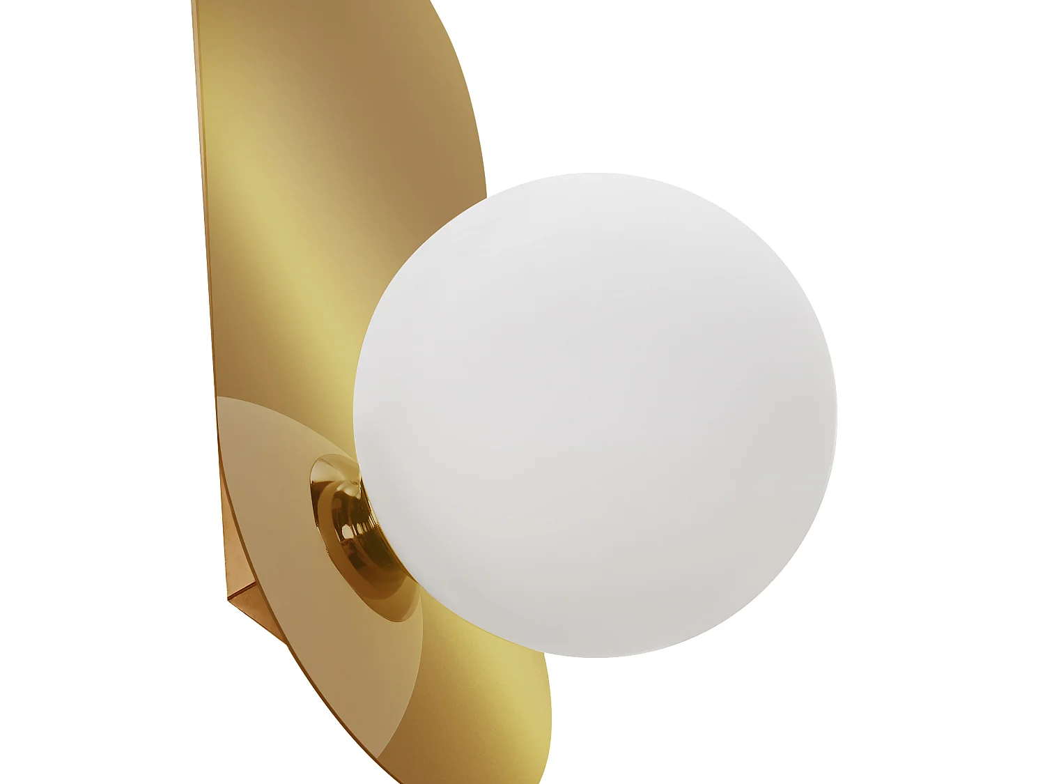 Lot de 2 lampes murales LEISI Doré