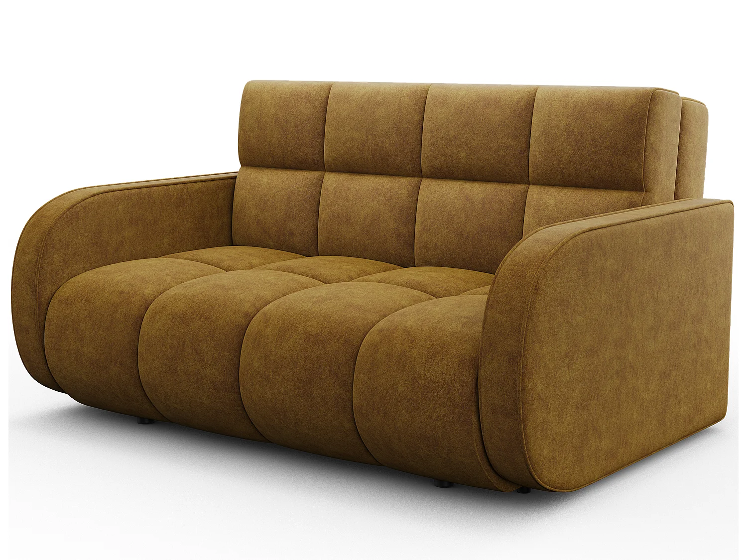 Divano Mango/funzione letto/rivestimento in tessuto/Nero