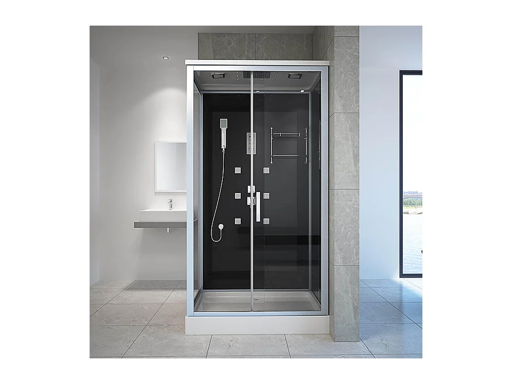 Cabine de douche WAVE XL de Home Deluxe