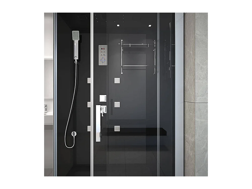 Cabine de douche WAVE XL de Home Deluxe