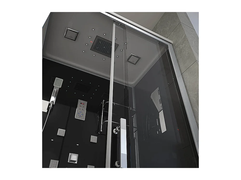 Cabine de douche WAVE XL de Home Deluxe