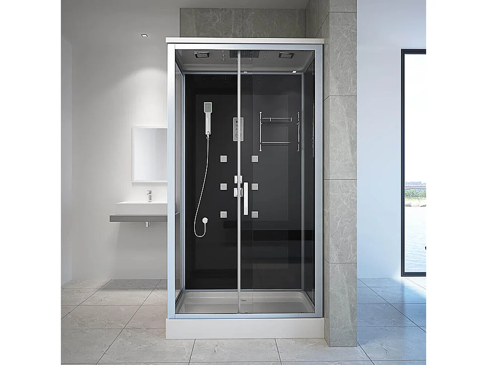 Cabine de douche WAVE XL de Home Deluxe