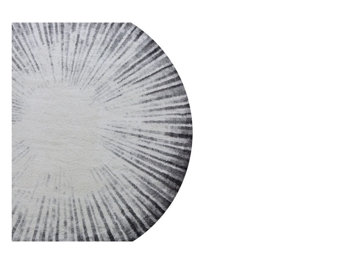 Tapis rond tissé pour salle à manger D240 - IRIS