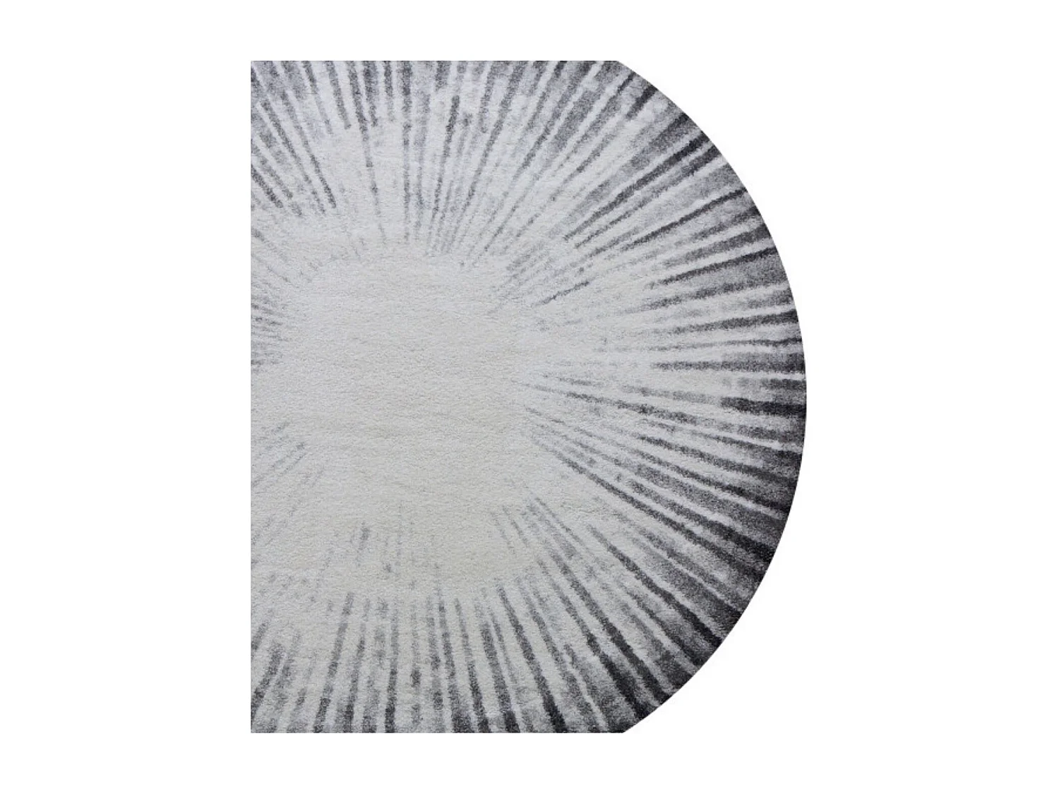 Tapis rond tissé pour salle à manger D240 - IRIS