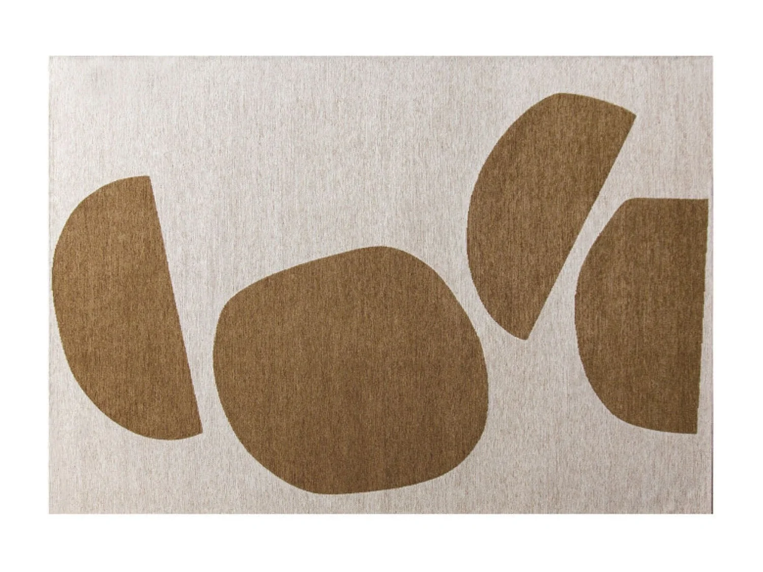 Tapis rectangulaire en coton formes géométriques 155x230 - MYLEY