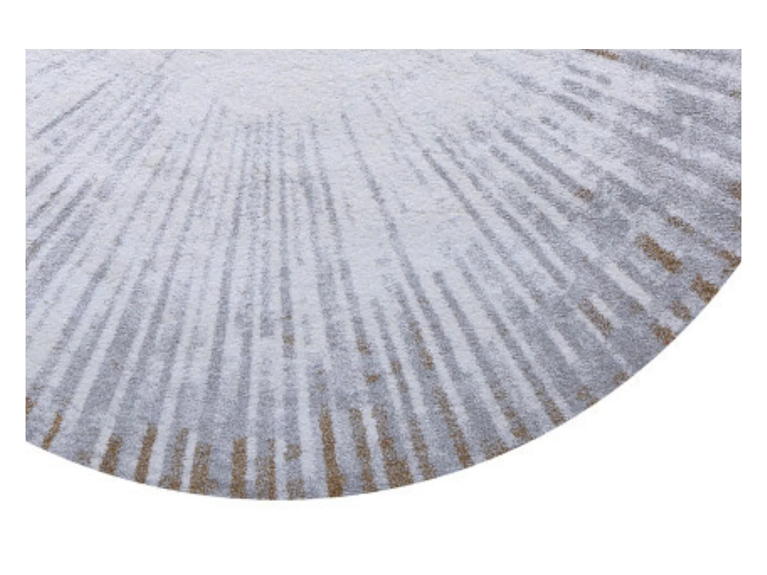 Tapis rond tissé pour salle à manger D240 - IRIS