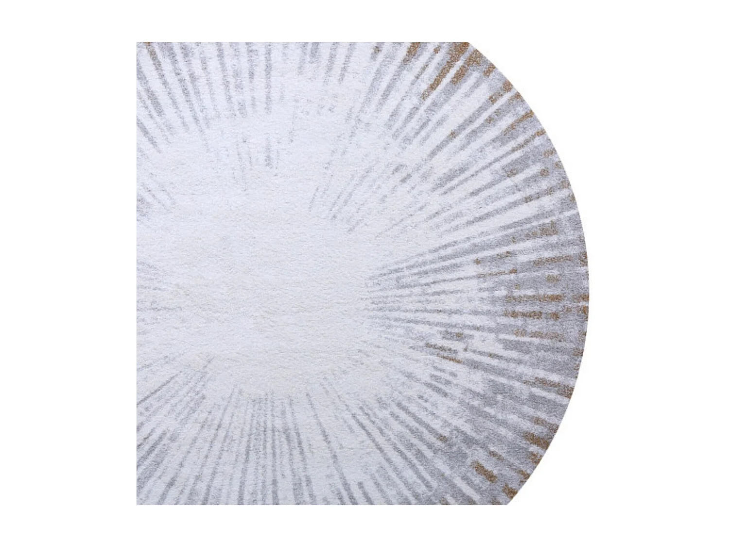 Tapis rond tissé pour salle à manger D240 - IRIS