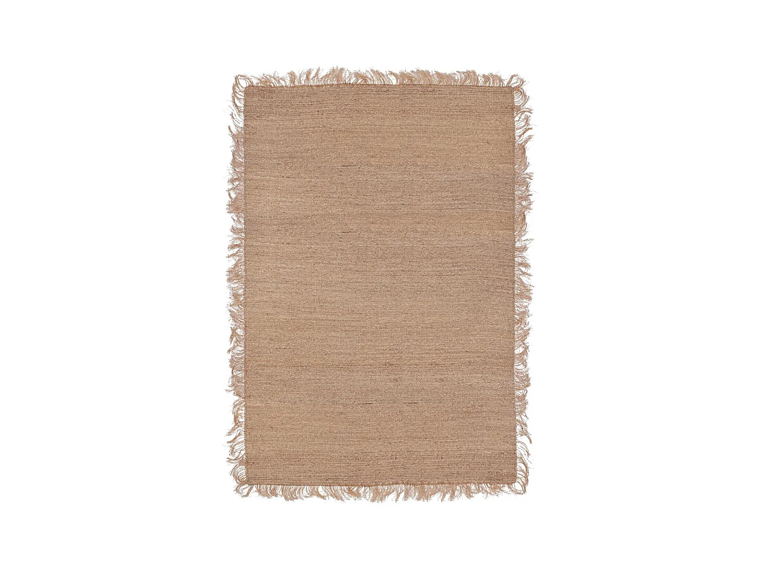 Tapis rectangulaire naturel en jonc de mer 200x290 - KOMBU