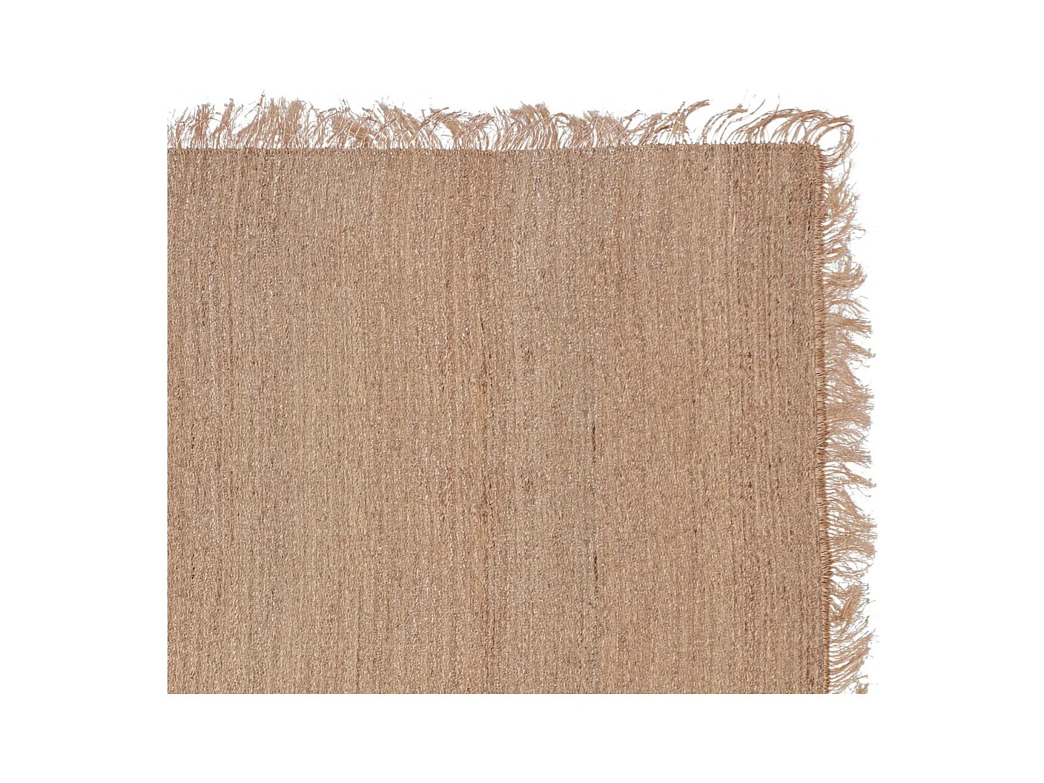 Tapis rectangulaire naturel en jonc de mer 200x290 - KOMBU