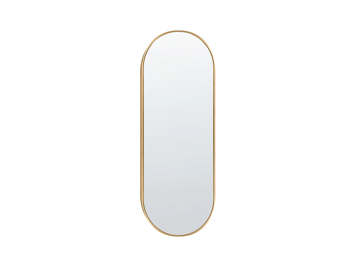 Miroir AZEVILLE 46 cm 122 cm Métal Doré