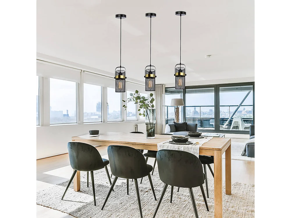 Home Deluxe Lampe suspendue LUMINOS